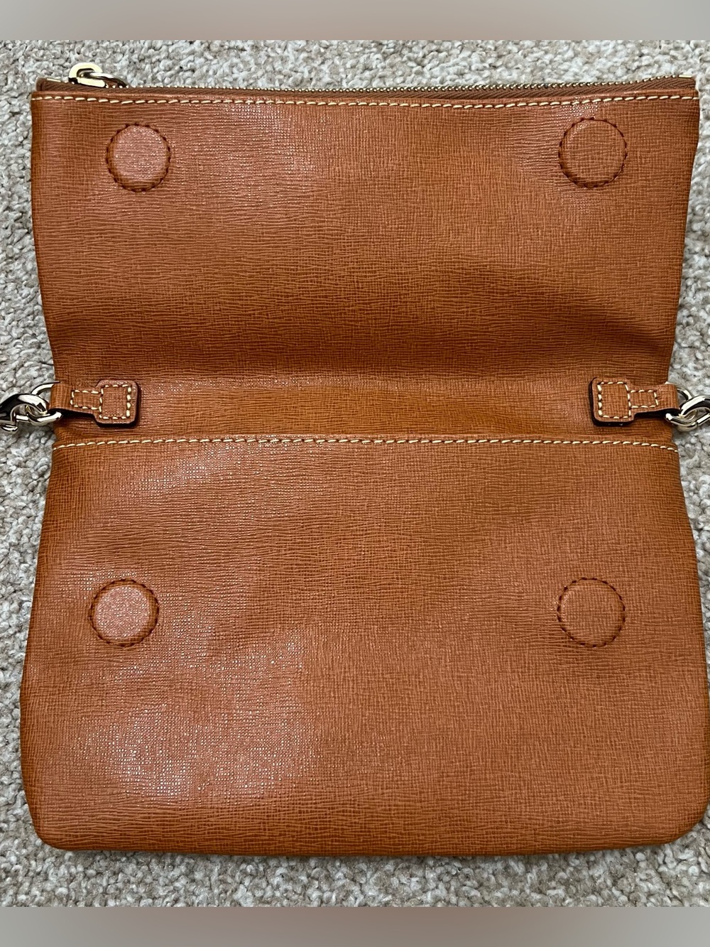 Dooney & Bourke Leather Crossbody Purse - Picture 3 of 9